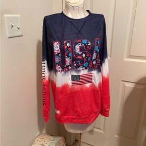 Simply Southern Navy Long Sleeve Shirt NWT $45 women